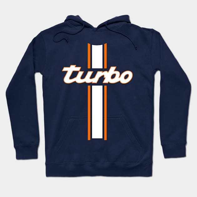 turbo stripes Hoodie by retroracing